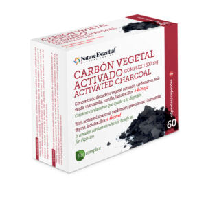 Carbón vegetal activado (complex) 1500 mg. (ext. seco) 60 cápsulas - Tienda Online de Productos Naturales y Ecológicos