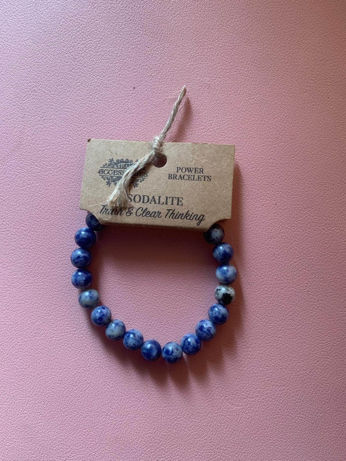 Pulsera Manifestación – Sodalita para la intuición