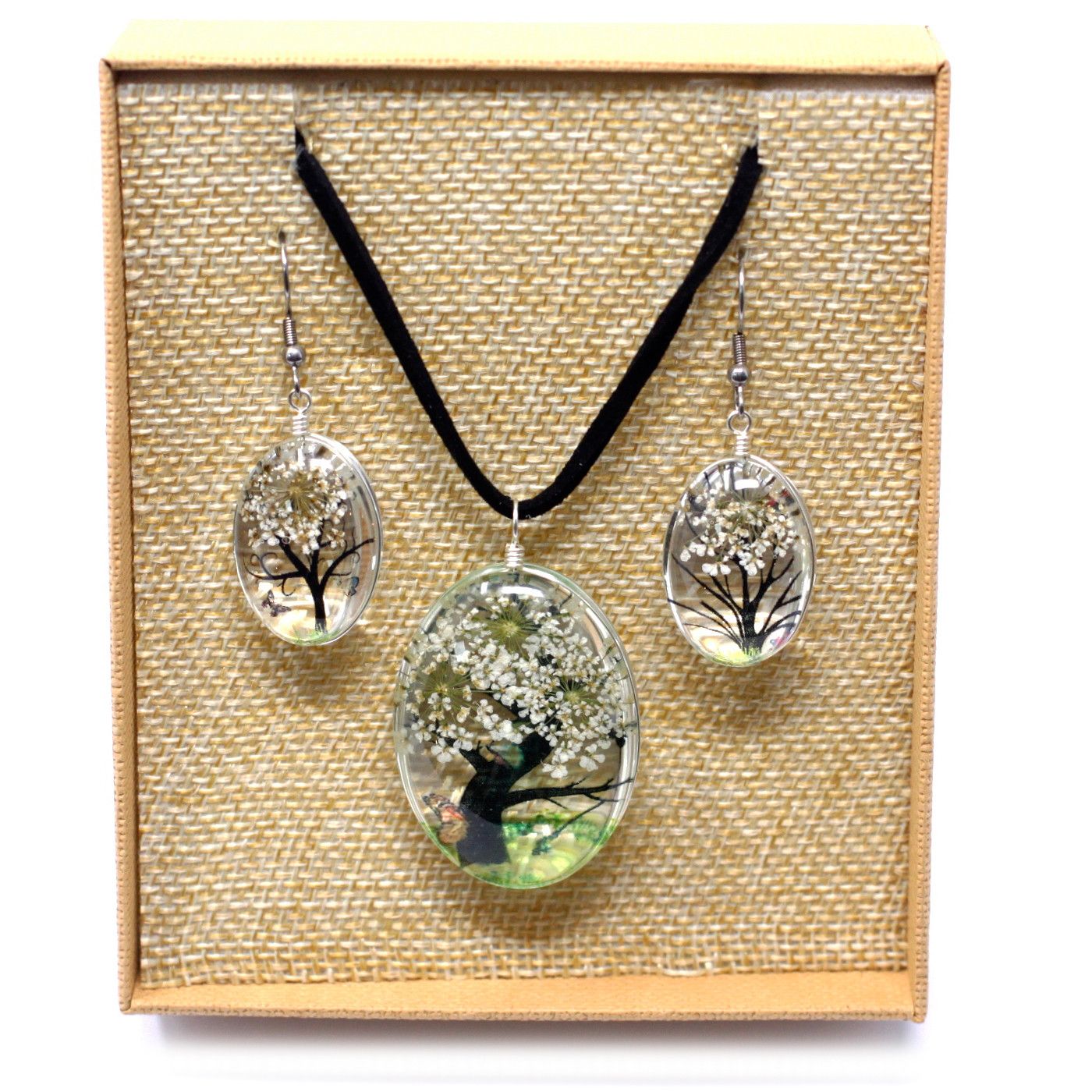 Flores Prensadas - Arbol De La Vida - Blanco - Tienda Online de Productos Naturales y Ecológicos