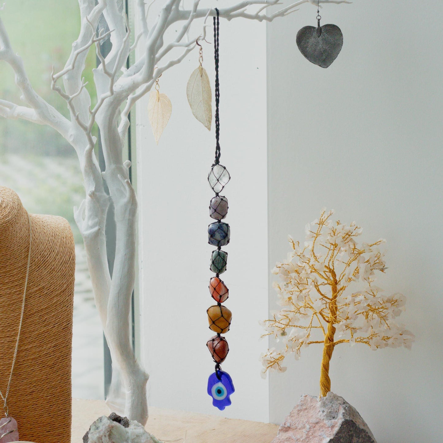 Colgante Piedra Chakra - Hansa - Tienda Online de Productos Naturales y Ecológicos