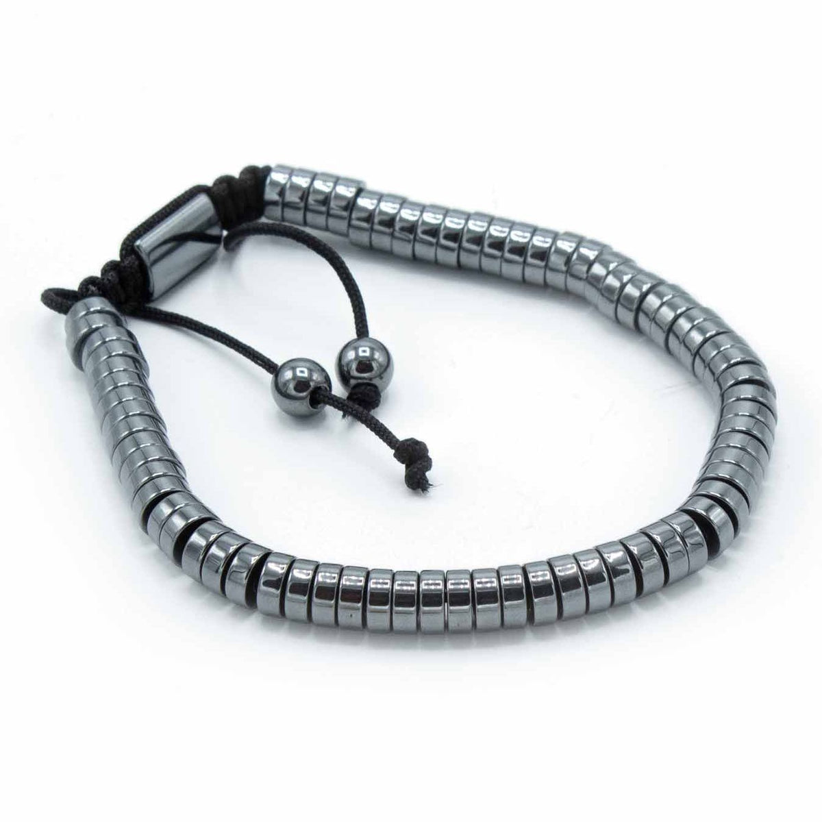 Pulsera Magnética Shamballa de Hematita - Círculos - Tienda Online de Productos Naturales y Ecológicos