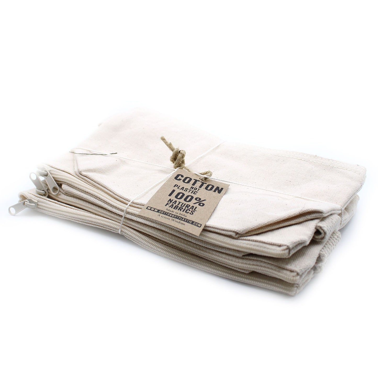 Neceser Algodón Natural 10 oz - bolso de mano