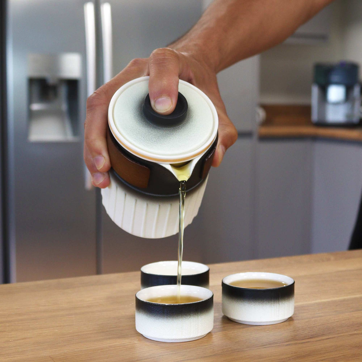 Set de Tetera - Tres amigos - Tres Tazas & Estuche de viaje - Tienda Online de Productos Naturales y Ecológicos