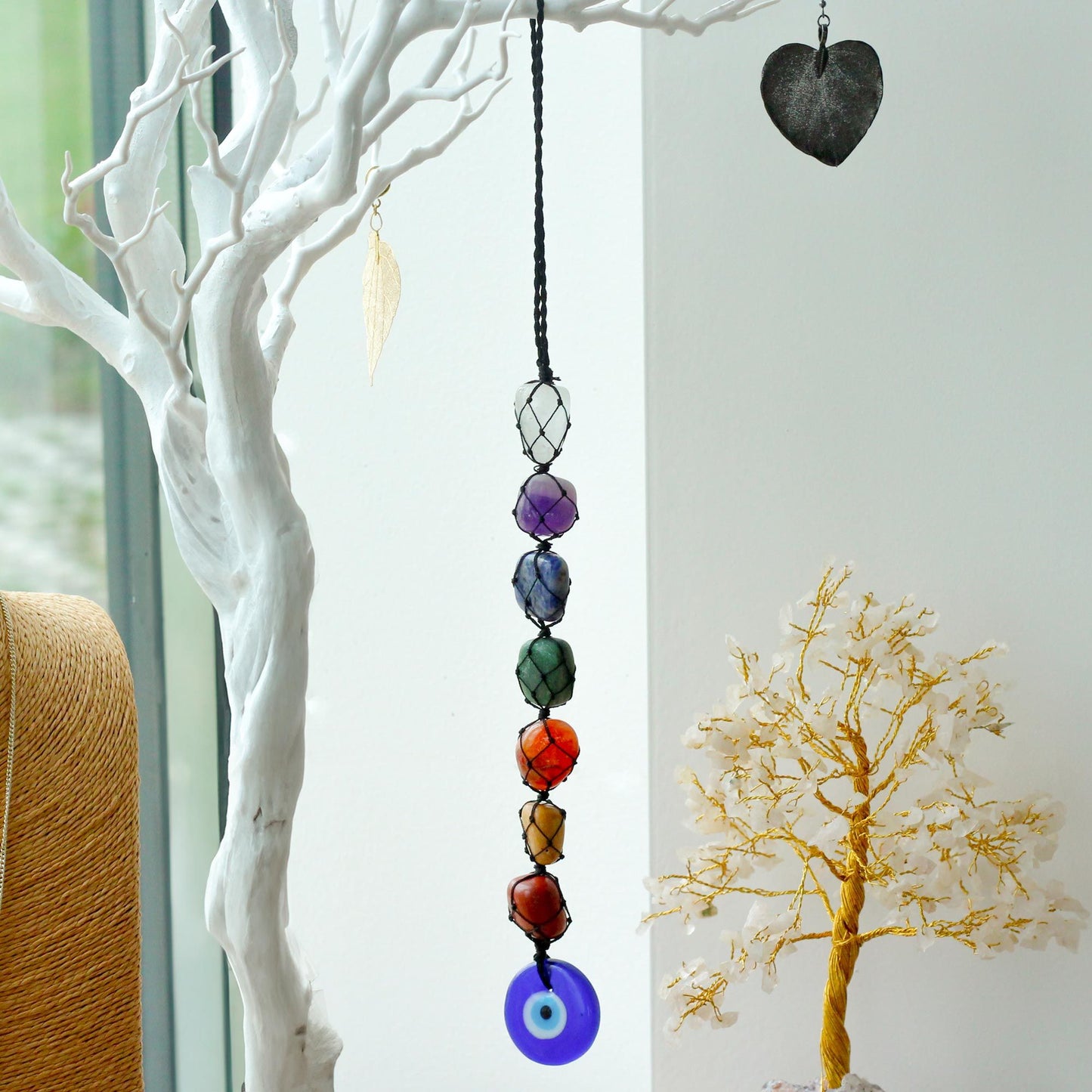 Colgante Piedra Chakra - Mal de Ojo - Tienda Online de Productos Naturales y Ecológicos