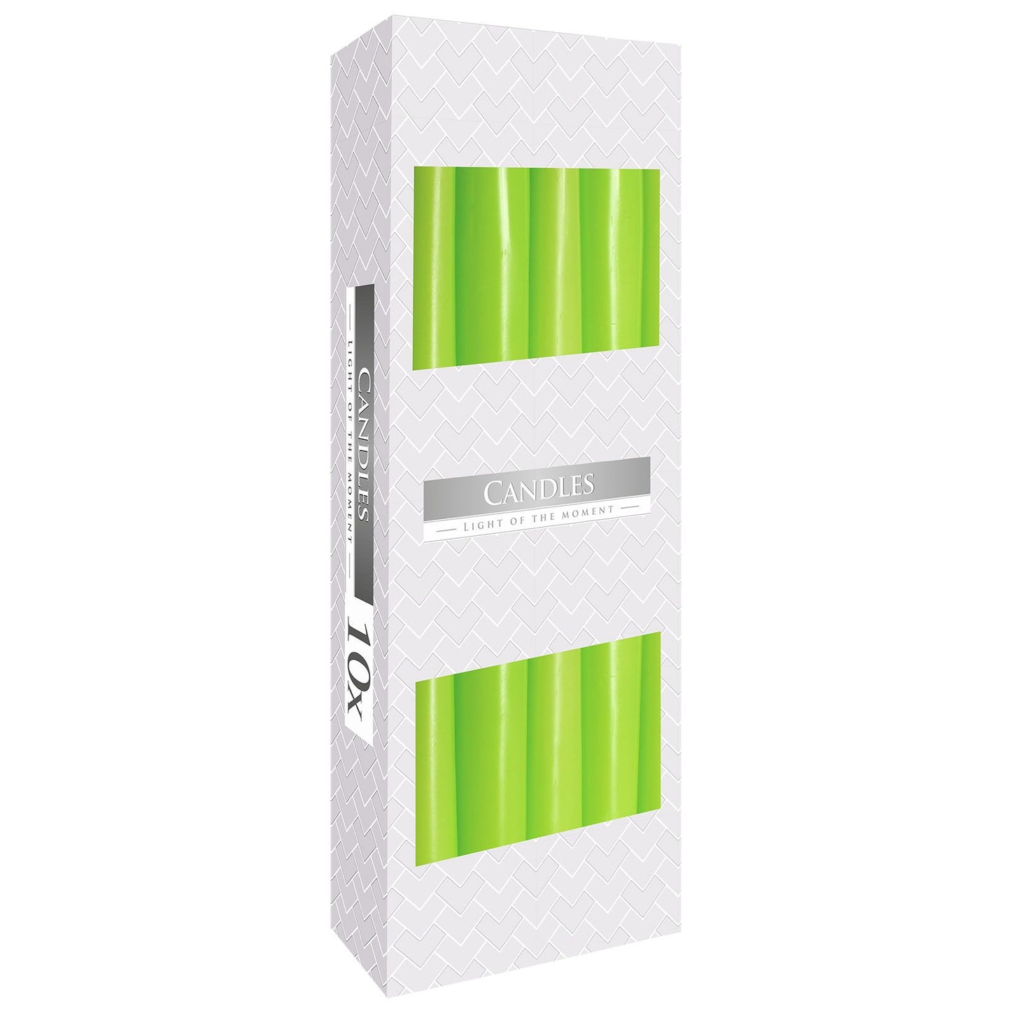 Velas Cónicas - Verdes - Tienda Online de Productos Naturales y Ecológicos