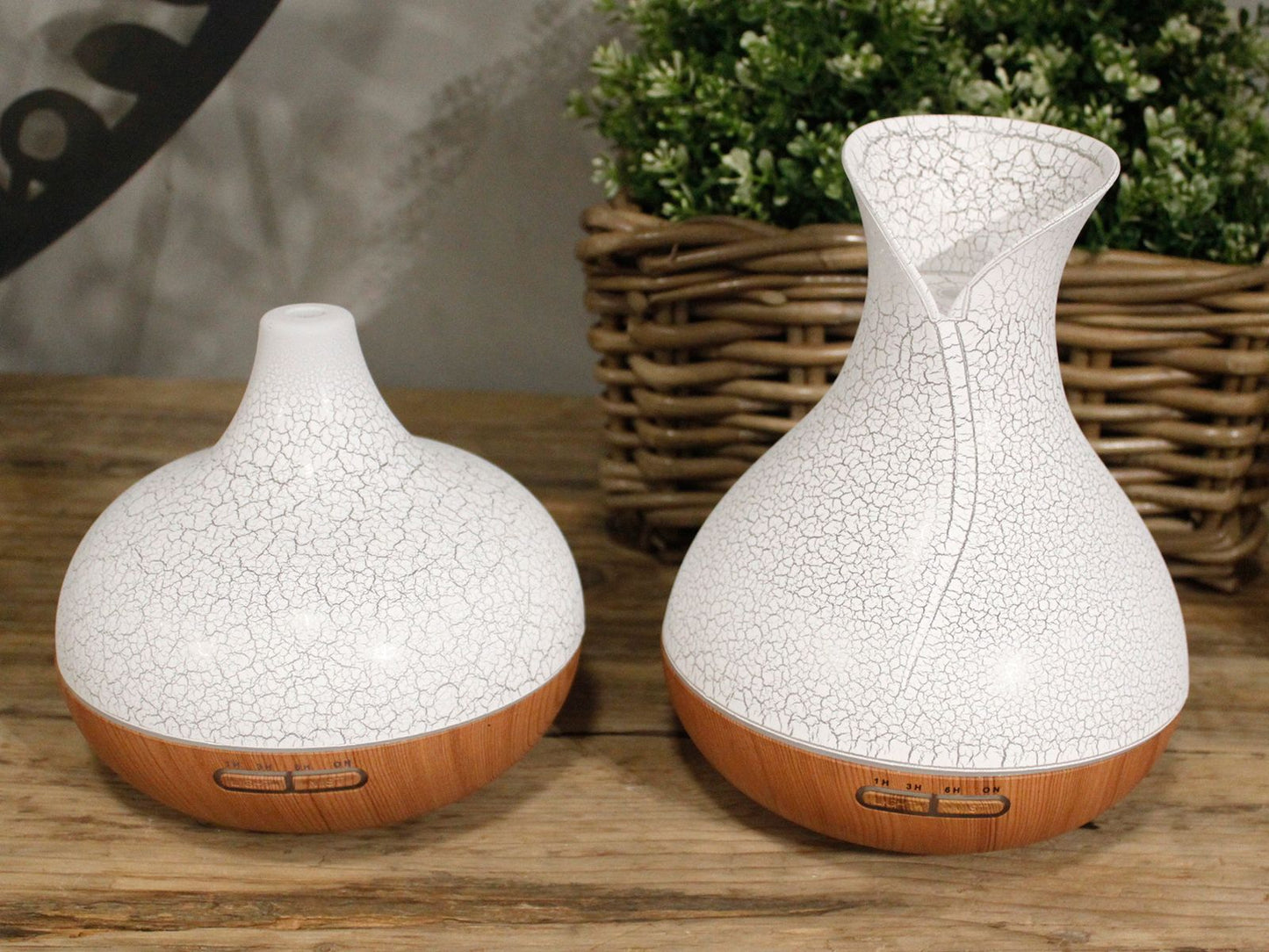 Santorini Atomiser - Shell Effect - USB - Colour Change - Timer - Tienda Online de Productos Naturales y Ecológicos