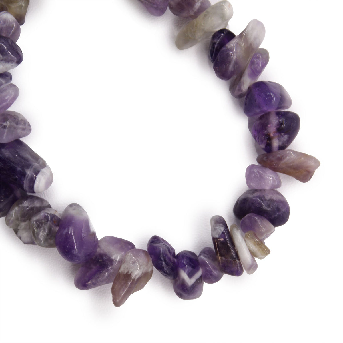 Pulsera Fragmentos de Piedras Preciosas - Amatista - Tienda Online de Productos Naturales y Ecológicos
