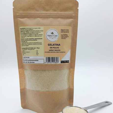 Gelatina en Polvo Neutra – 250 g