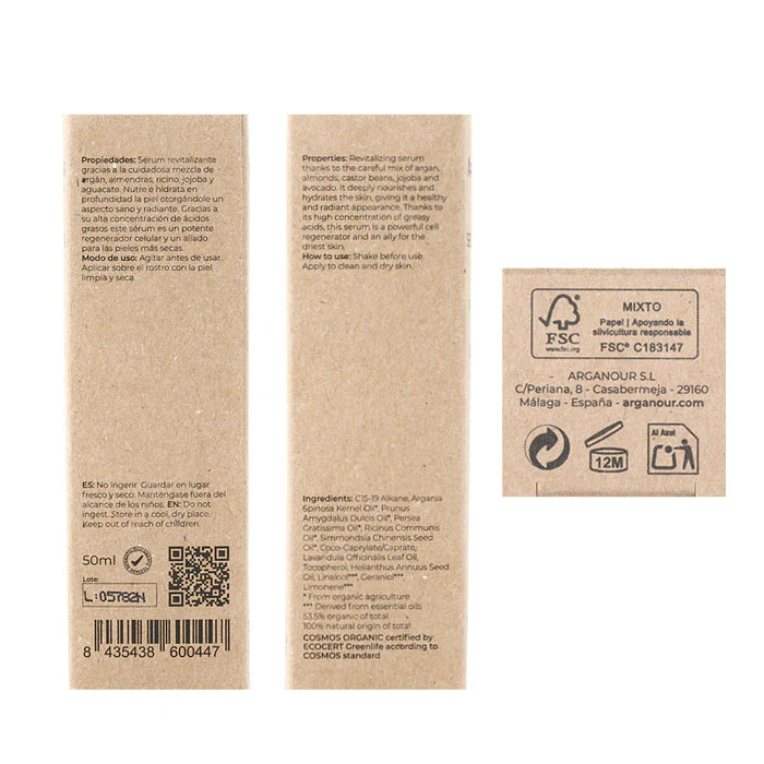 Sérum Facial Oleoso Piel Normal y Seca - Tienda Online de Productos Naturales y Ecológicos