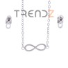 JUEGO DE CADENA, COLGANTE & PENDIENTES DE ACERO INOXIDABLE ALTA CALIDAD