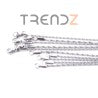 Cadena Acero Inox Singapur Plateada 1.6mm