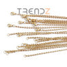 Cadena de Acero Inoxidable Dorada de 2.4mm