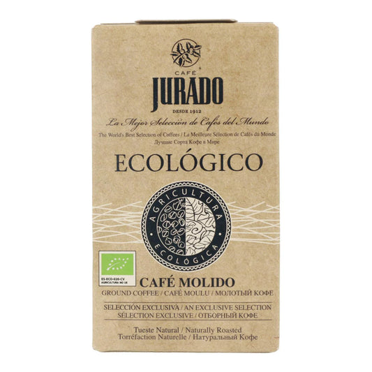 Café Jurado molido ecológico 250 gr.