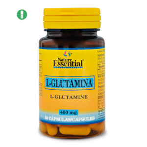 L-glutamina 400 mg. 50 cápsulas