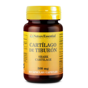 Cartílago de tiburón 500 mg. 50 cápsulas