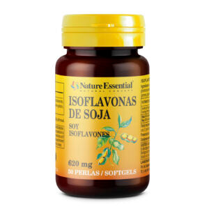 Isoflavonas de soja 620 mg. 50 perlas