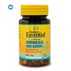 Aceite de semilla de lino 500 mg. 50 perlas