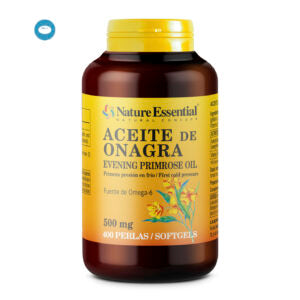 Aceite de onagra 500 mg. 400 perlas