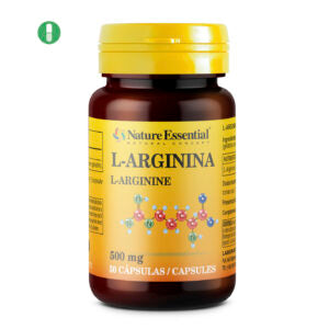 L-arginina 500 mg. 50 cápsulas