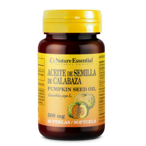 Aceite de semilla de calabaza 500 mg. 50 perlas