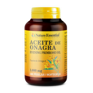 Aceite de onagra 1000 mg. 100 perlas