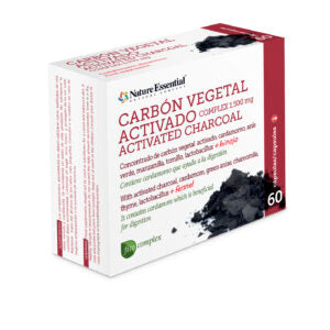 Carbón vegetal activado (complex) 1500 mg. (ext. seco) 60 cápsulas