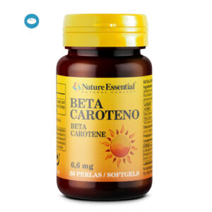 Beta-caroteno 6,6 mg. 50 perlas