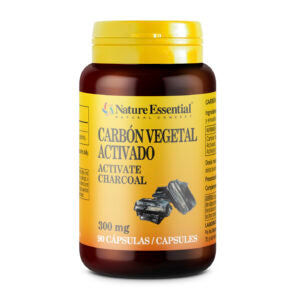 Carbón vegetal activado 200 mg. 90 cápsulas