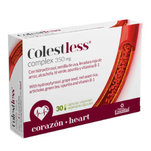 Colestless® 2.43 mg manacolina 30 cápsulas vegetales con levadura roja, alcachofa, té verde, opuntia, olivo y Vit. B-1.