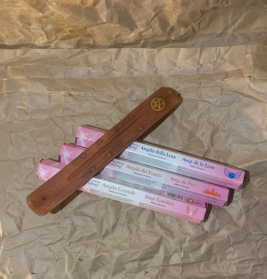 Pack 3 Inciensos con Quemador – Aromas Naturales para tu Hogar
