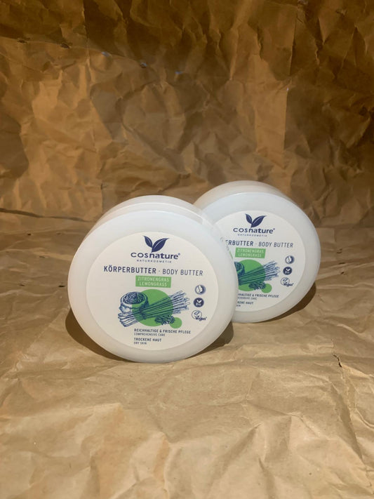 Pack 2 Mantecas Corporales Lemongrass Bio Cosnature – Hidratación Natural y Energizante