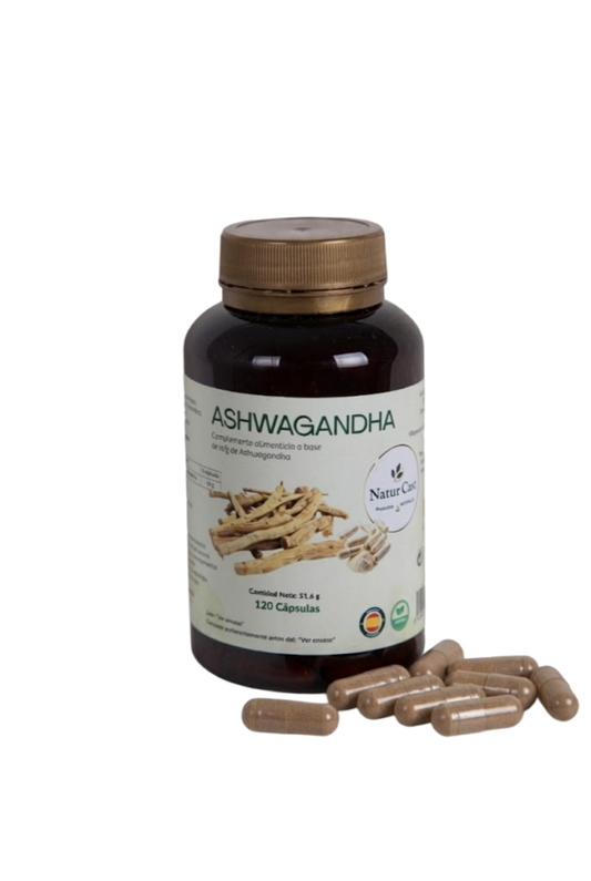 Raiz Ashwagandha Ecológica (120 cápsulas)