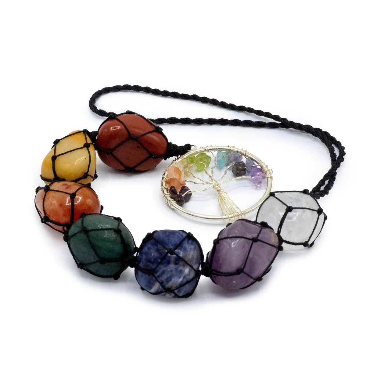 Colgante Piedra Chakra - Árbol de la Vida - Tienda Online de Productos Naturales y Ecológicos