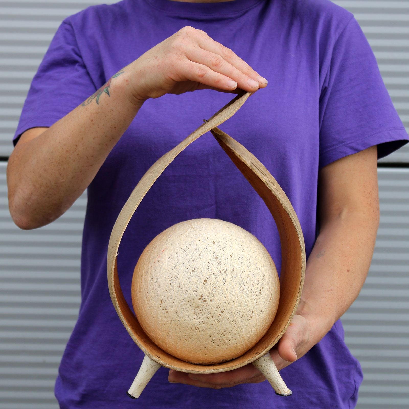 Lámpara de Coco Natural - Envoltura Natural - Tienda Online de Productos Naturales y Ecológicos
