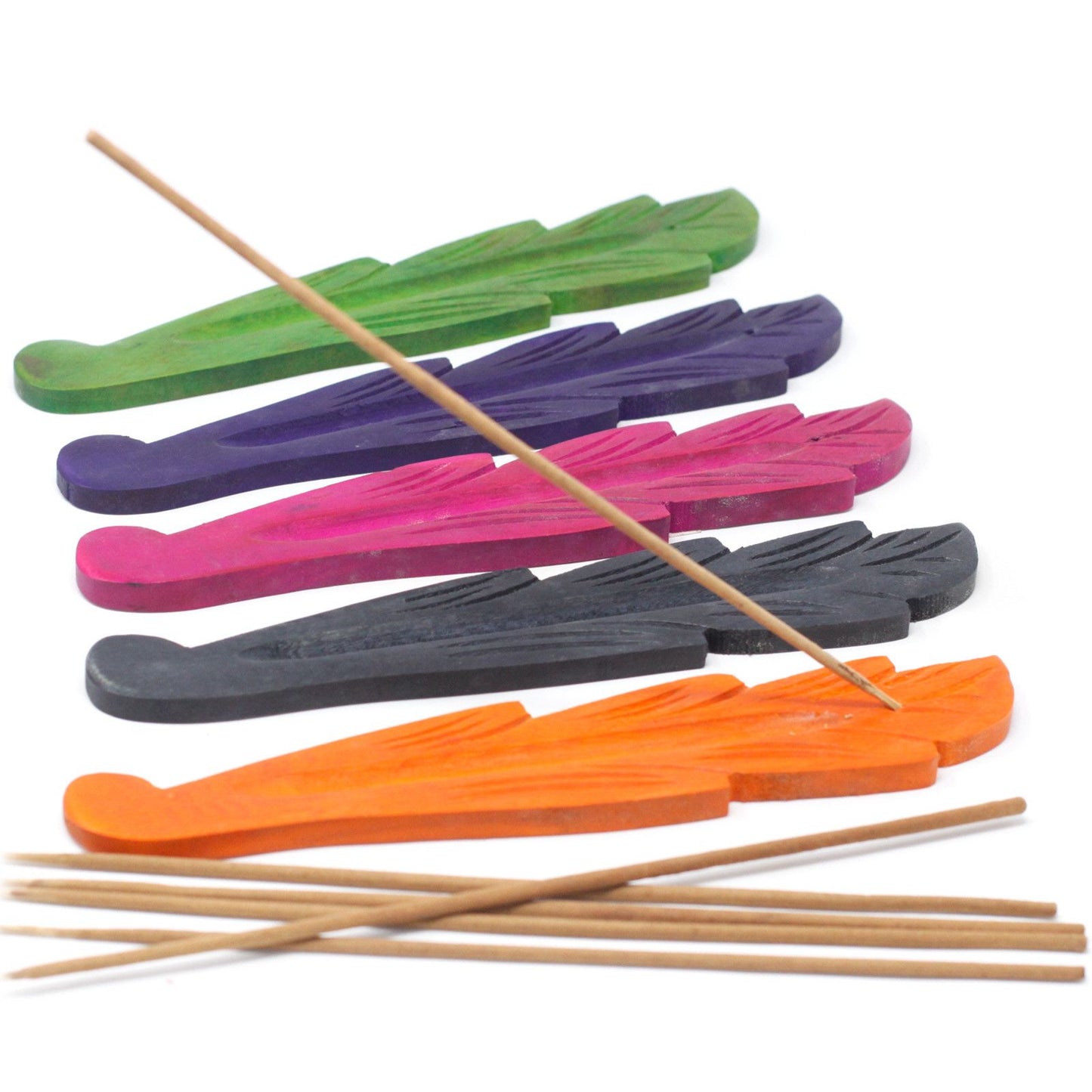 Leaf Coloured Ashcatcher 10" - Mango Wood - Tienda Online de Productos Naturales y Ecológicos
