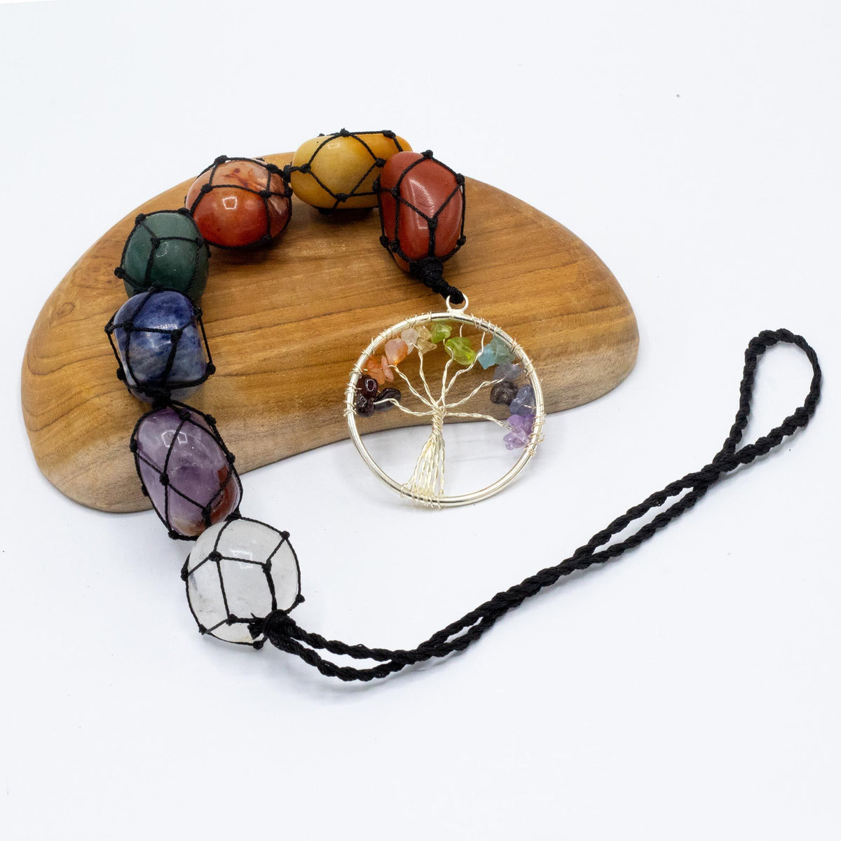 Colgante Piedra Chakra - Árbol de la Vida - Tienda Online de Productos Naturales y Ecológicos