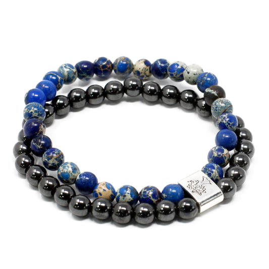 Pulsera de Piedras Preciosas Magnéticas - Sodalite - Tienda Online de Productos Naturales y Ecológicos