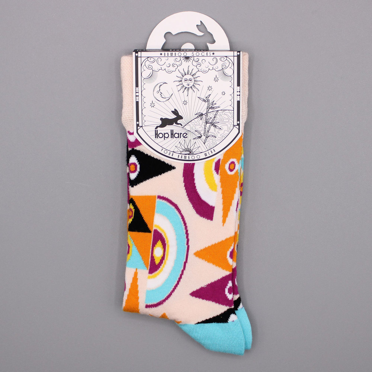 Calcetines Hop Hare (41-46) - Ojo Psicodélico - Tienda Online de Productos Naturales y Ecológicos