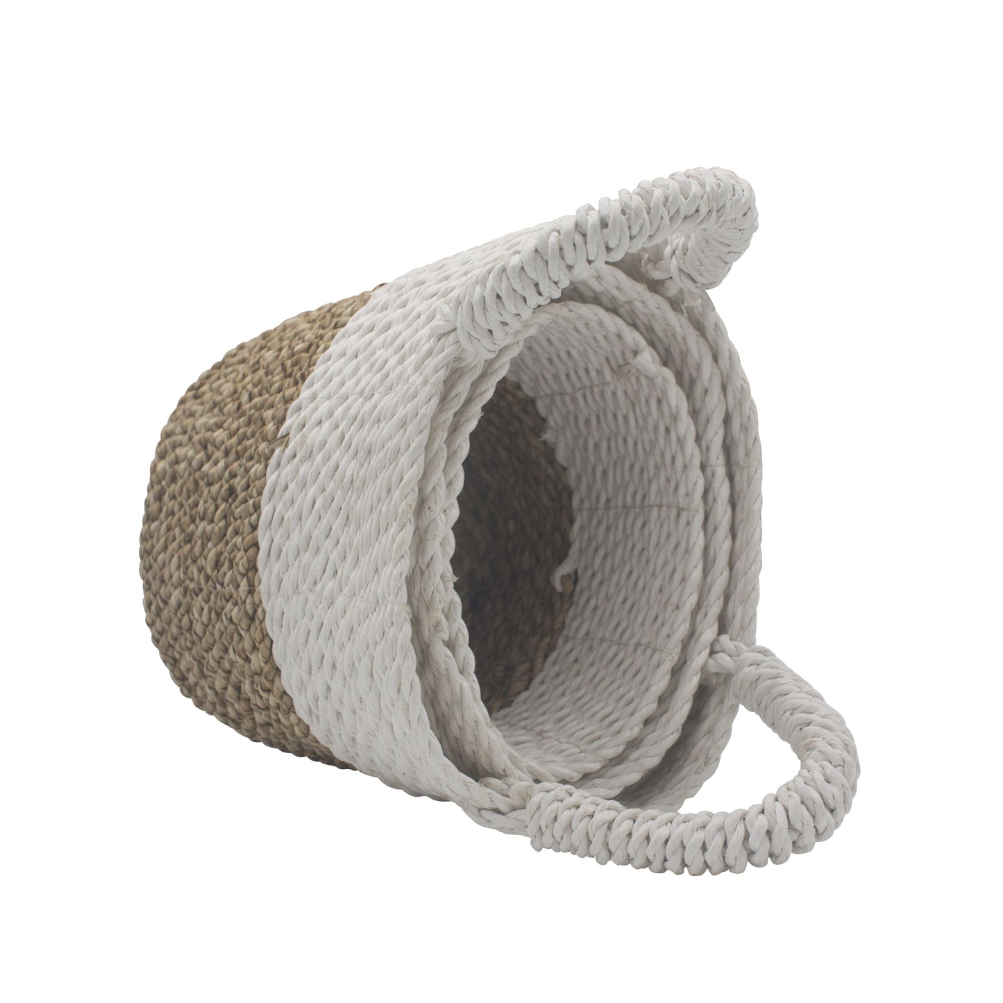 Juego de cestas de algas marinas - Blanco natural - Tienda Online de Productos Naturales y Ecológicos