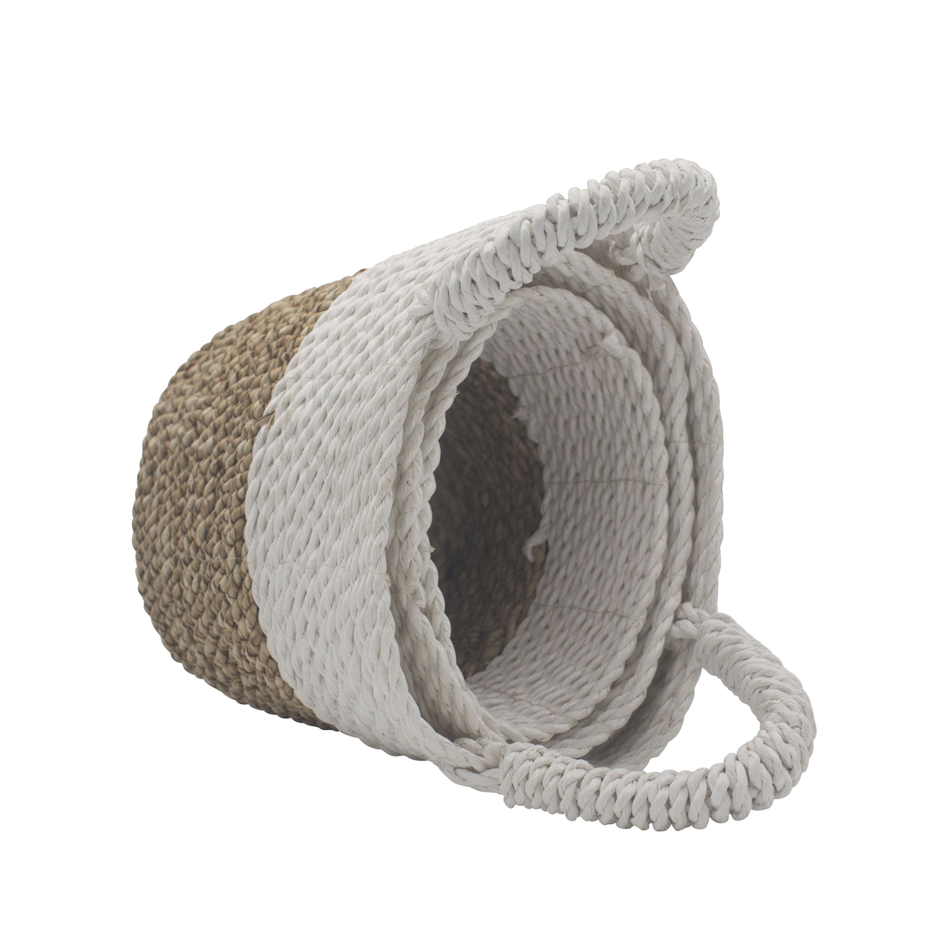 Juego de cestas de algas marinas - Blanco natural - Tienda Online de Productos Naturales y Ecológicos