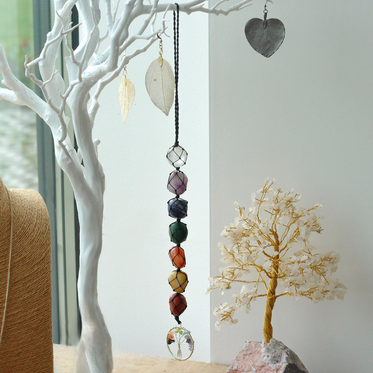 Colgante Piedra Chakra - Árbol de la Vida - Tienda Online de Productos Naturales y Ecológicos