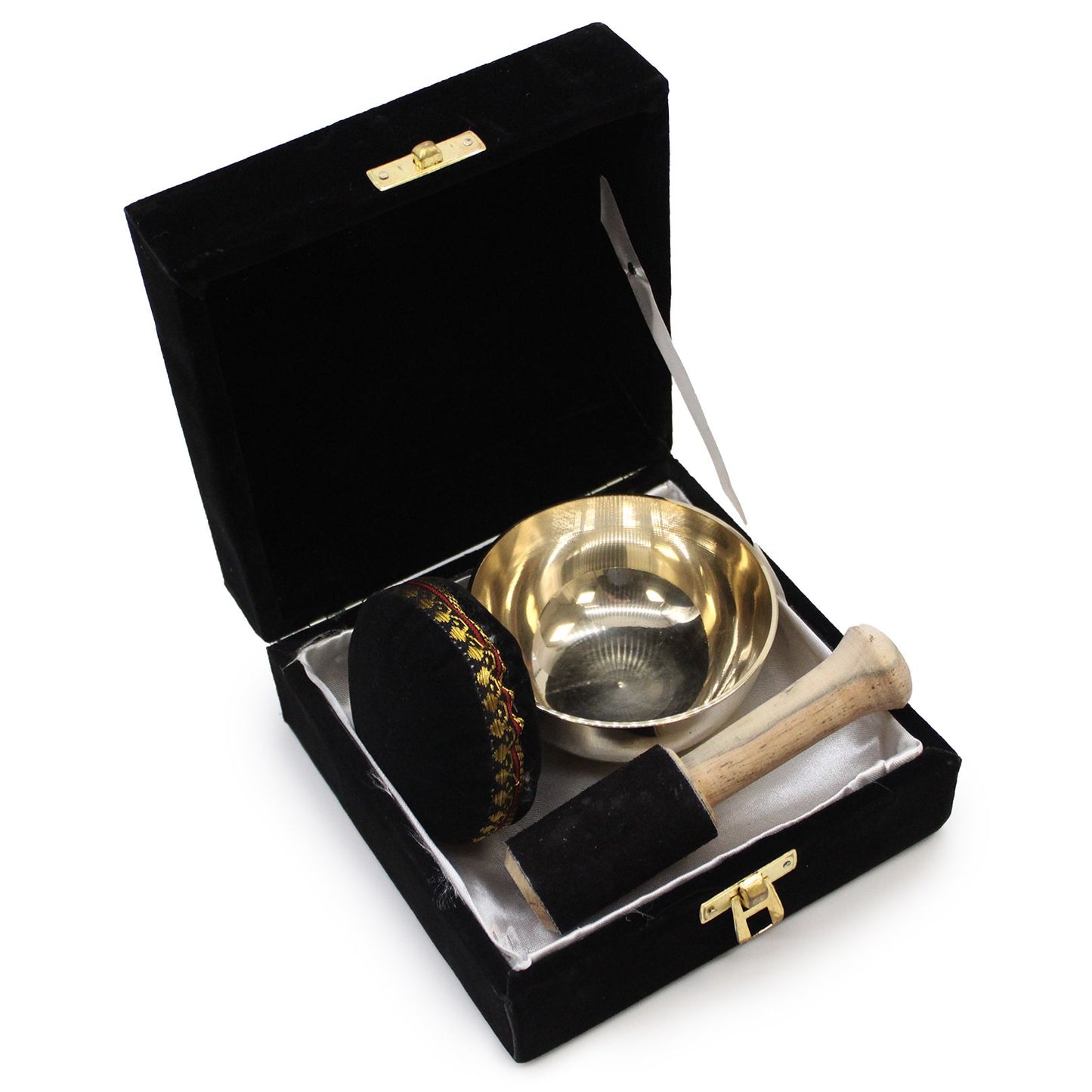 Set de Regalo cuenco de latón- 9cm - Tienda Online de Productos Naturales y Ecológicos