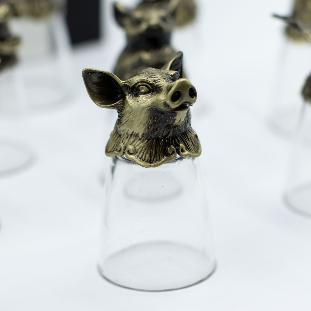 Vasos de chupito Bottom Up (25ml) - Bosque y Criaturas Místicas - Bronce Antiguo - Tienda Online de Productos Naturales y Ecológicos