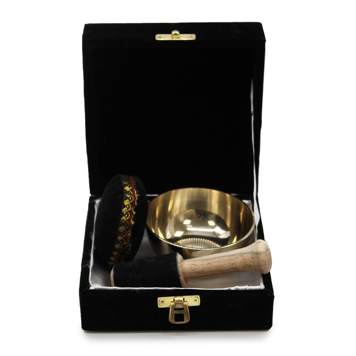 Set de Regalo cuenco de latón- 9cm - Tienda Online de Productos Naturales y Ecológicos