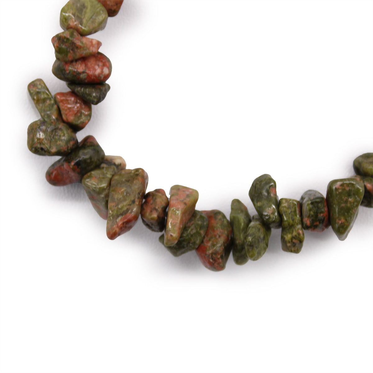 Pulsera Fragmentos de Piedras Preciosas - Jaspe verde - Tienda Online de Productos Naturales y Ecológicos