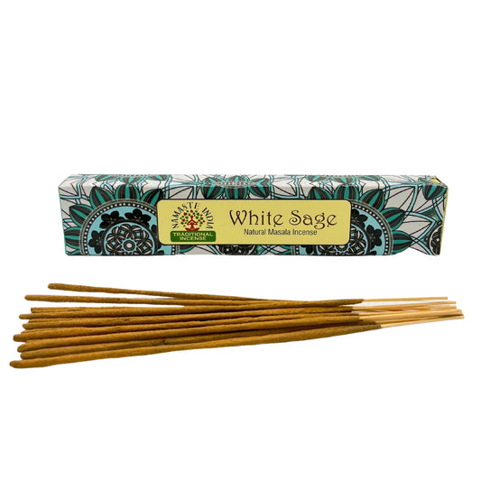 Incienso Namaste Mandala Masala - Salvia Blanca - Tienda Online de Productos Naturales y Ecológicos