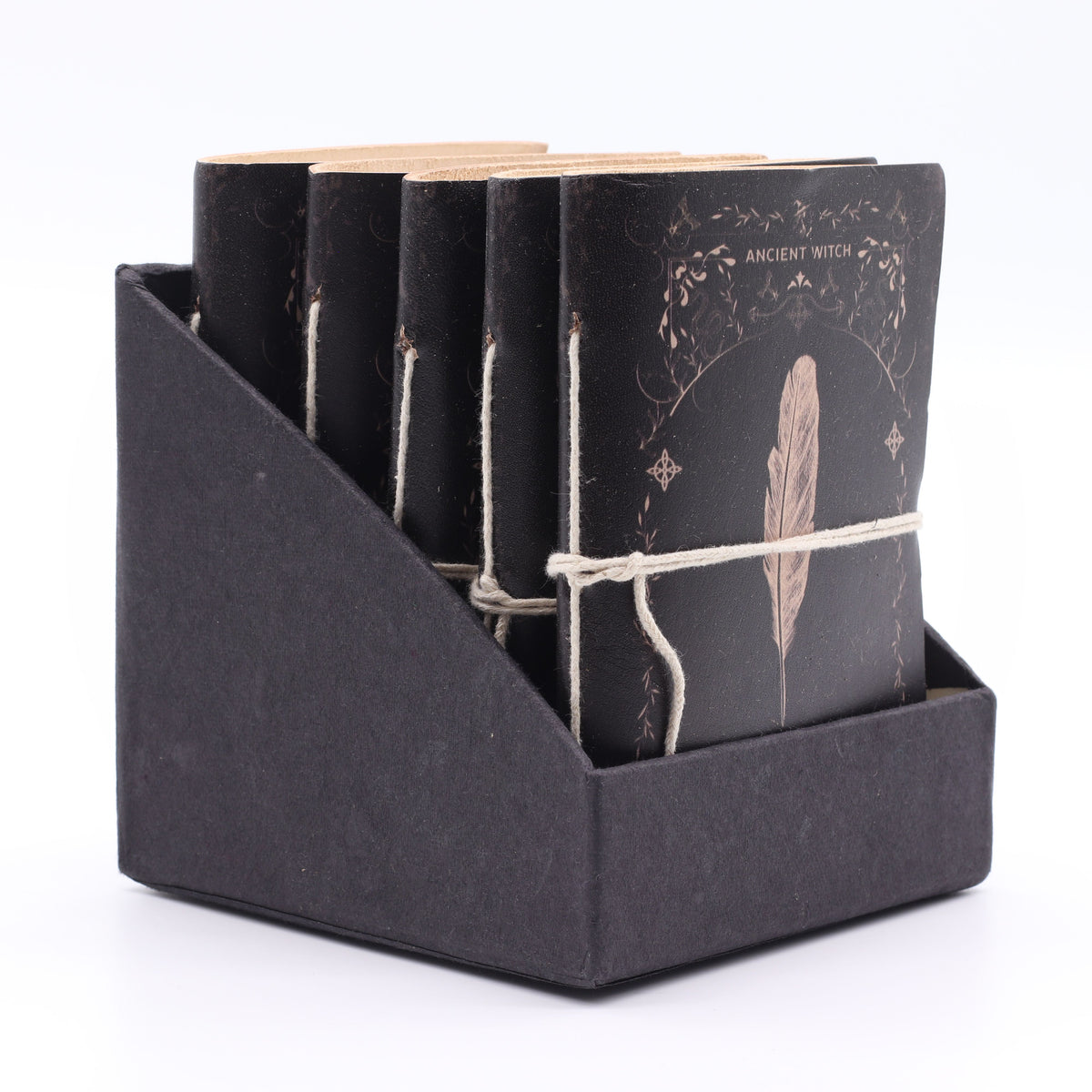 Cuadernos de rituales de brujas surtidos - Cuero (15,2 x 11,4 cm) - Vitrina - Tienda Online de Productos Naturales y Ecológicos