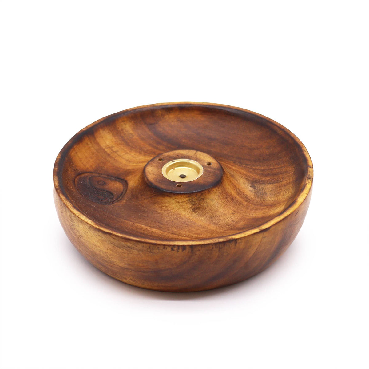 Disco porta incienso para conos y varillas - Ying & Yang - Tienda Online de Productos Naturales y Ecológicos