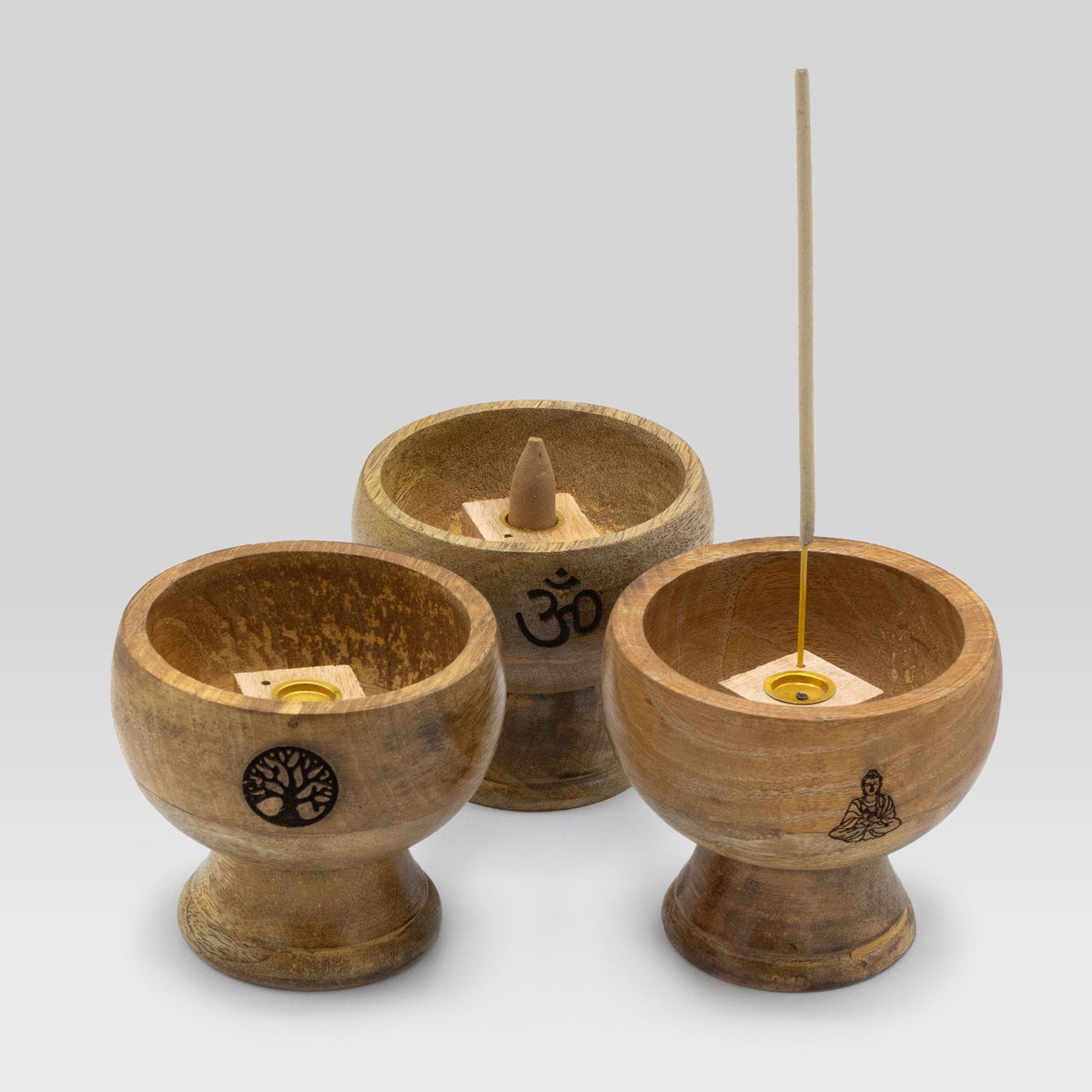 Portaincienso Cuenco Ritual Grande 11x6.cm - Om - Tienda Online de Productos Naturales y Ecológicos