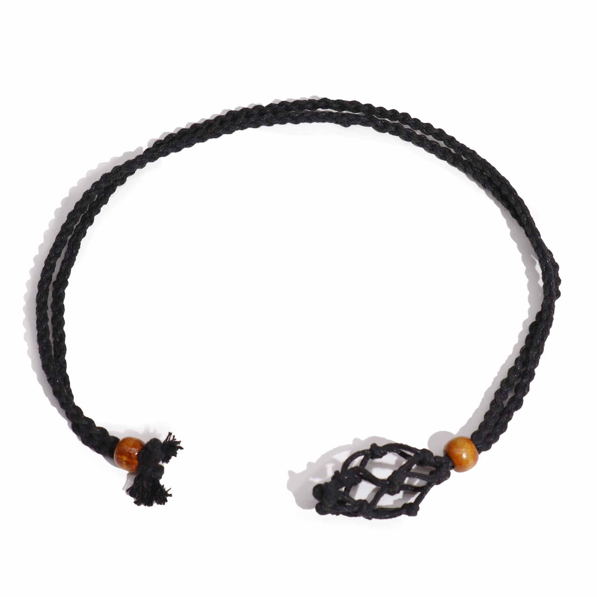 Cordones para Collar de Pieras Preciosas 45 cm - Negro - Tienda Online de Productos Naturales y Ecológicos